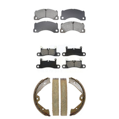 Transit Auto KSN-100927 Disc Brake Pad for 2011-2018 Porsche Cayenne, Volkswagen Touareg - Front and Rear