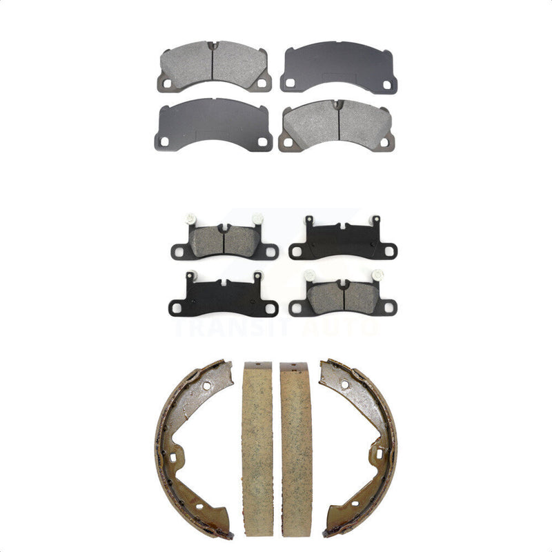 Transit Auto KSN-100927 Disc Brake Pad for 2011-2018 Porsche Cayenne, Volkswagen Touareg - Front and Rear