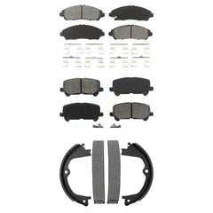 Transit Auto KSN-100928 Disc Brake Pad for 2014-2024 Honda Ridgeline, Honda Pilot, Acura MDX - Front and Rear