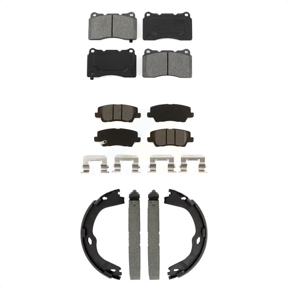 Transit Auto KSN-100931 Disc Brake Pad for 2013-2016 Cadillac CTS, Cadillac ATS - Front and Rear