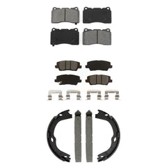 Transit Auto KSN-100931 Disc Brake Pad for 2013-2016 Cadillac CTS, Cadillac ATS - Front and Rear