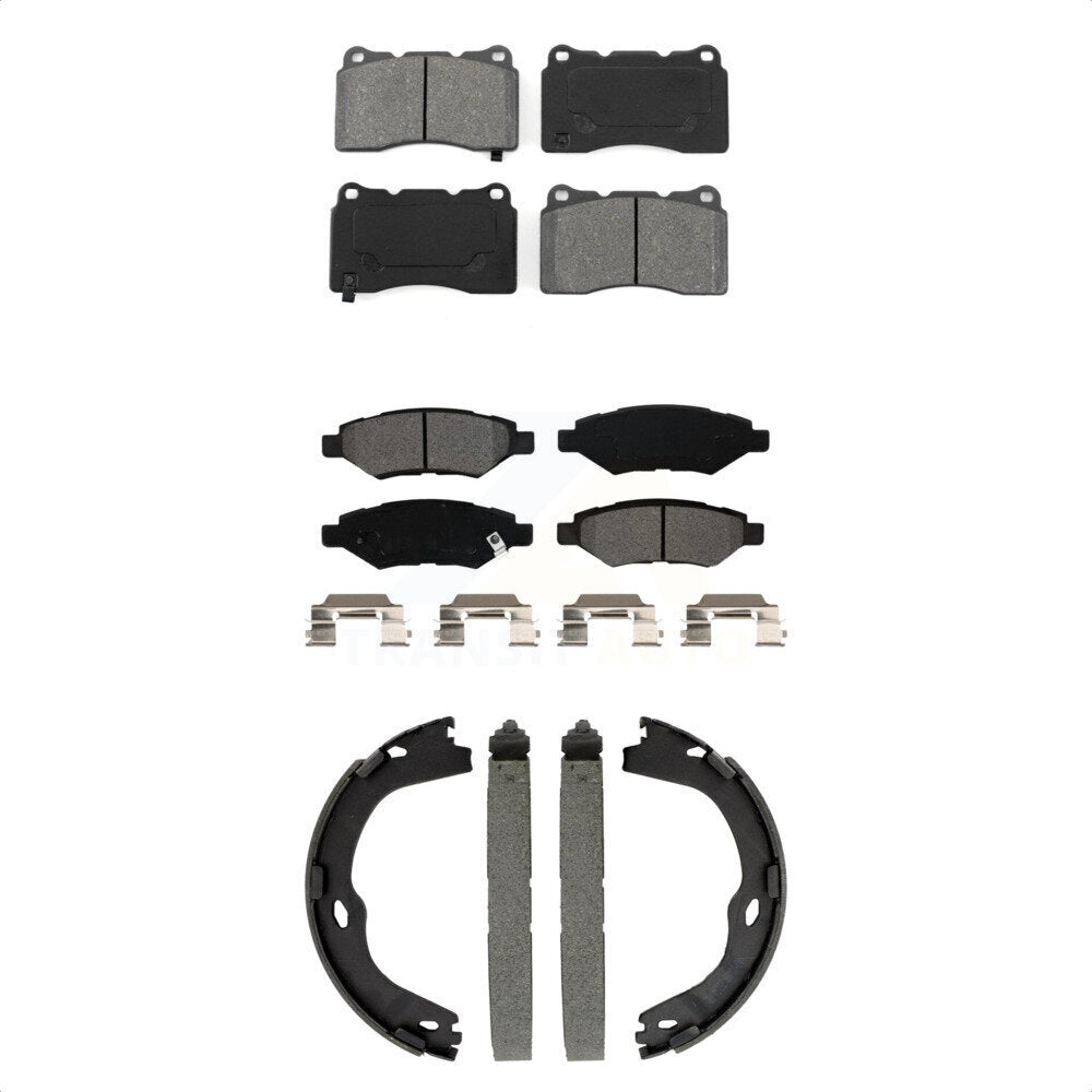 Transit Auto KSN-100932 Disc Brake Pad for 2014 Cadillac CTS - Front and Rear