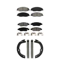 Transit Auto KSN-100933 Disc Brake Pad for 2014 Cadillac CTS - Front and Rear