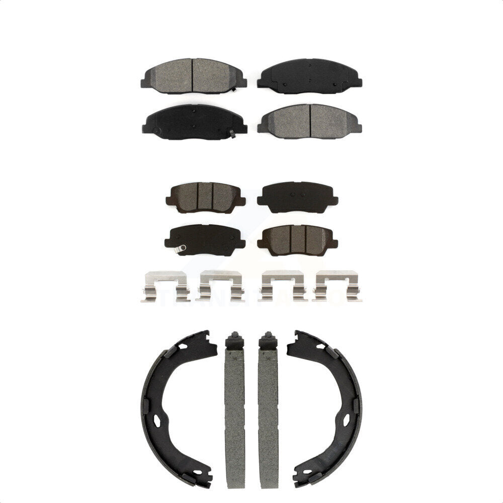 Transit Auto KSN-100934 Disc Brake Pad for 2014 Cadillac CTS - Front and Rear