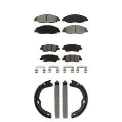 Transit Auto KSN-100934 Disc Brake Pad for 2014 Cadillac CTS - Front and Rear