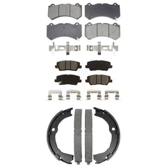 Transit Auto KSN-100935 Disc Brake Pad for 2015 Cadillac CTS - Front and Rear
