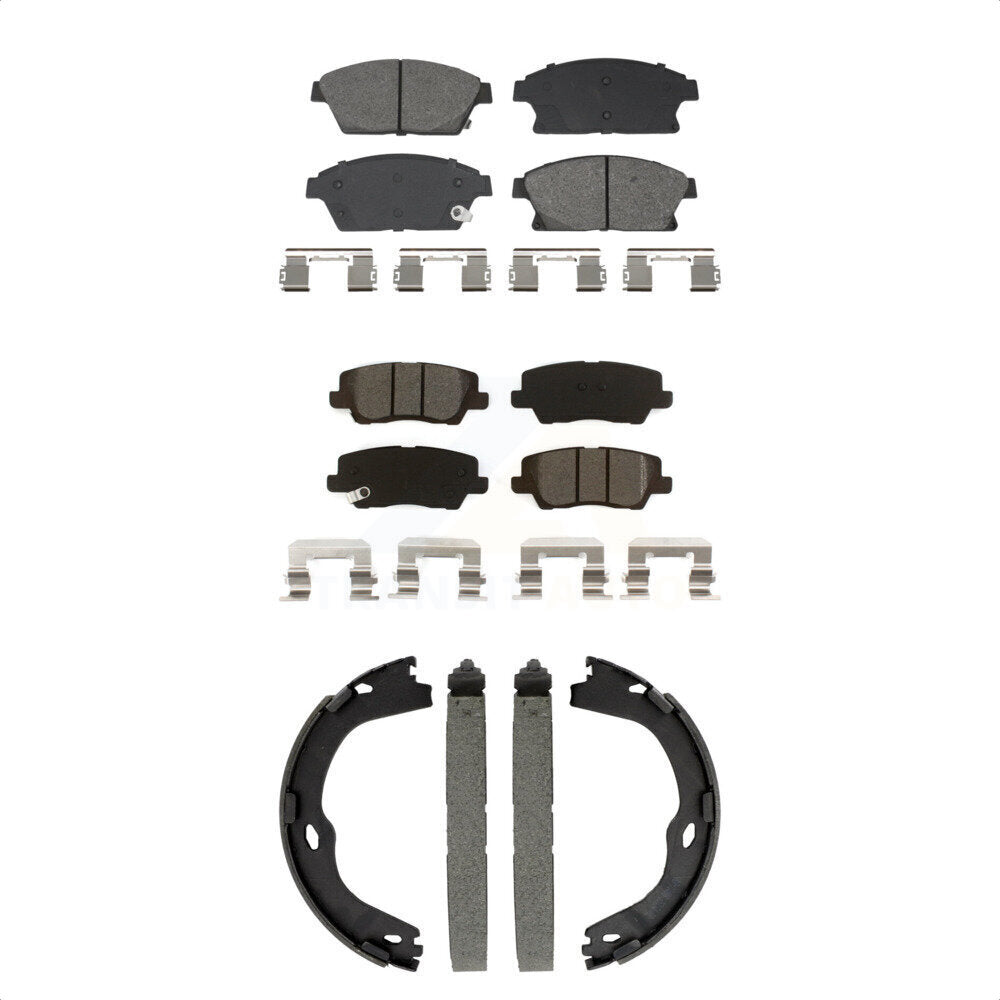 Transit Auto KSN-100939 Disc Brake Pad for 2013-2015 Cadillac ATS - Front and Rear