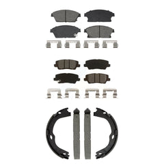 Transit Auto KSN-100939 Disc Brake Pad for 2013-2015 Cadillac ATS - Front and Rear