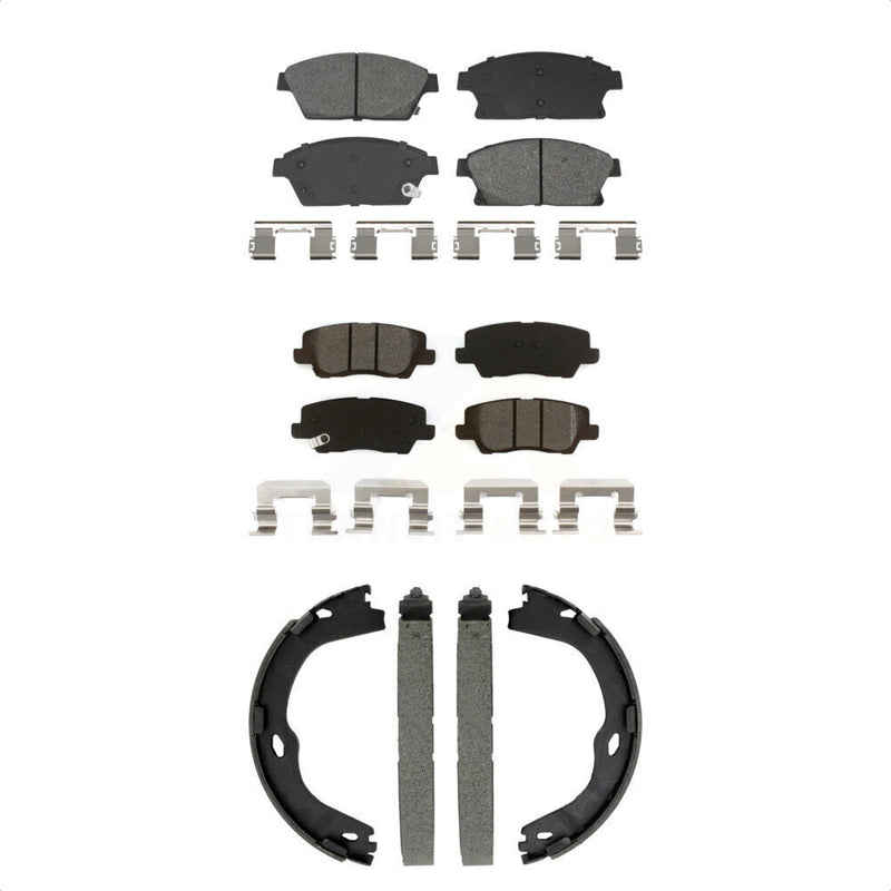 Transit Auto KSN-100939 Disc Brake Pad for 2013-2015 Cadillac ATS - Front and Rear