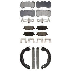 Transit Auto KSN-100940 Disc Brake Pad for 2016 Cadillac CTS - Front and Rear