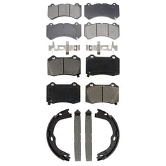 Transit Auto KSN-100941 Disc Brake Pad for 2016 Cadillac CTS - Front and Rear