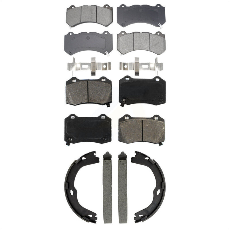 Transit Auto KSN-100941 Disc Brake Pad for 2016 Cadillac CTS - Front and Rear