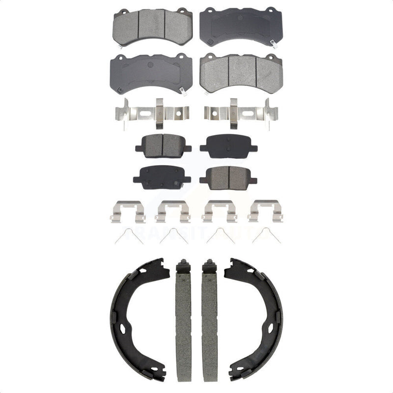 Transit Auto KSN-100944 Disc Brake Pad for 2019-2021 Chevrolet Camaro - Front and Rear