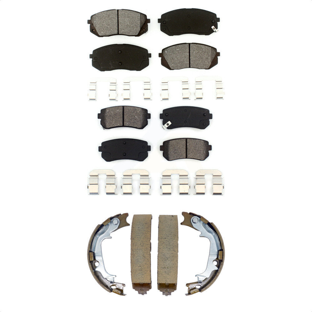 Transit Auto KSN-100946 Disc Brake Pad for 2010-2016 Kia Sportage, Hyundai Tucson - Front and Rear
