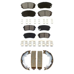 Transit Auto KSN-100946 Disc Brake Pad for 2010-2016 Kia Sportage, Hyundai Tucson - Front and Rear