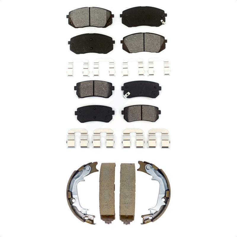 Transit Auto KSN-100946 Disc Brake Pad for 2010-2016 Kia Sportage, Hyundai Tucson - Front and Rear