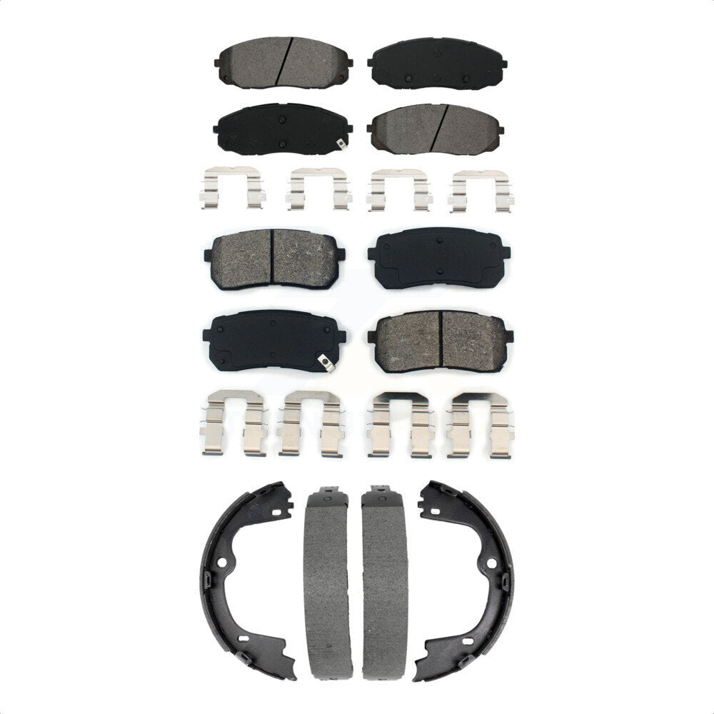 Transit Auto KSN-100947 Disc Brake Pad for 2015-2021 Kia Sedona - Front and Rear