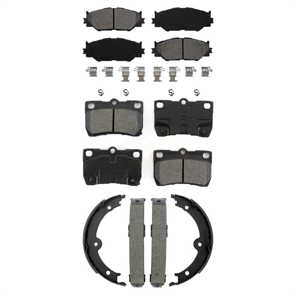 Transit Auto KSN-100948 Disc Brake Pad for 2006-2013 Lexus IS250 - Front and Rear