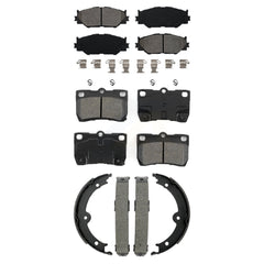 Transit Auto KSN-100948 Disc Brake Pad for 2006-2013 Lexus IS250 - Front and Rear