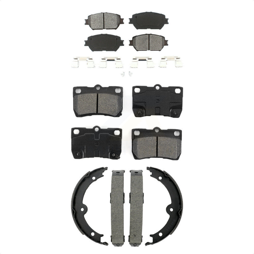 Transit Auto KSN-100949 Disc Brake Pad for 2006-2013 Lexus IS250, Lexus GS300 - Front and Rear