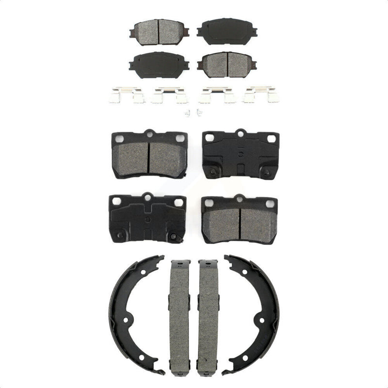 Transit Auto KSN-100949 Disc Brake Pad for 2006-2013 Lexus IS250, Lexus GS300 - Front and Rear