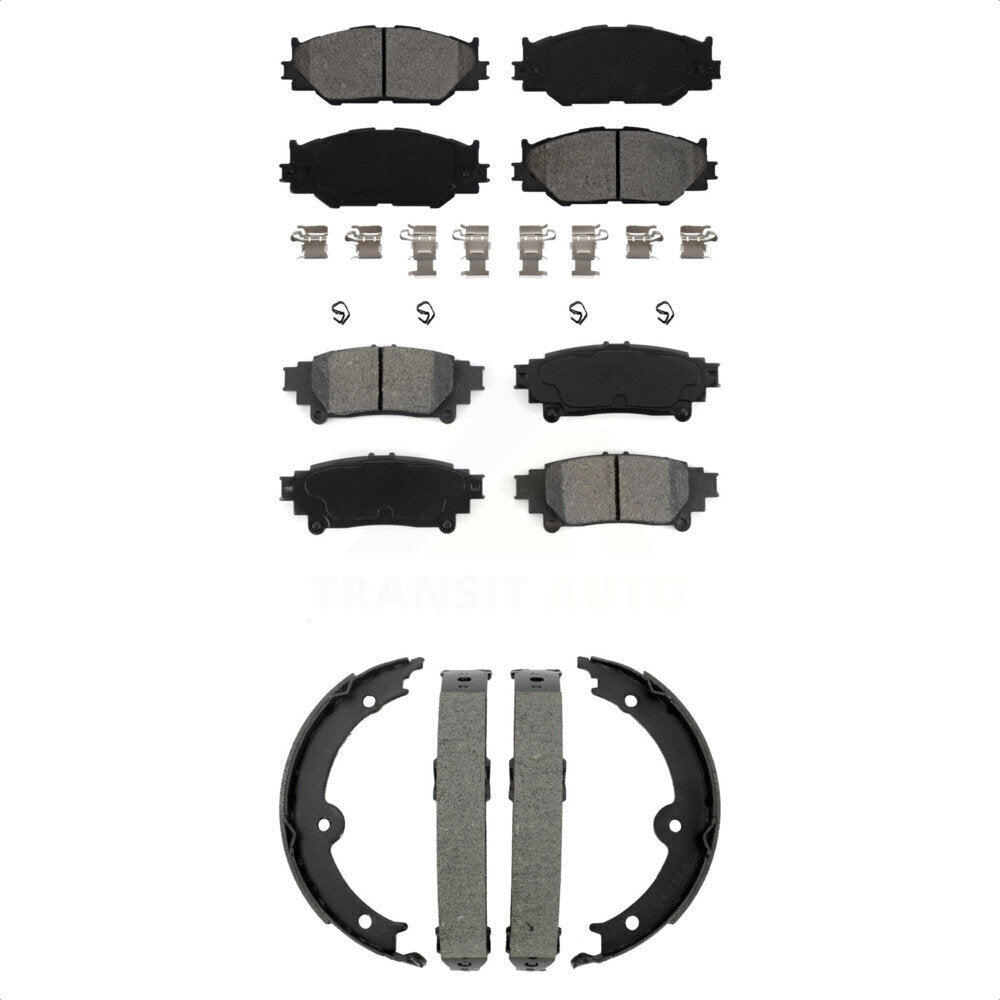 Transit Auto KSN-100951 Disc Brake Pad for 2014-2015 Lexus IS250 - Front and Rear