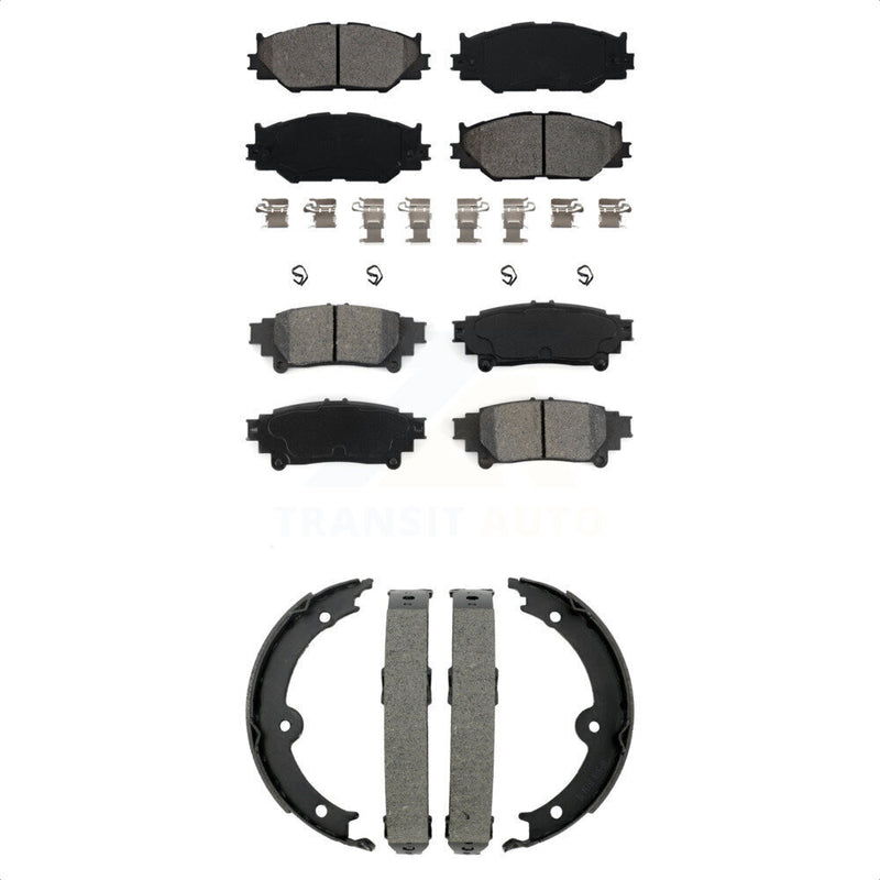 Transit Auto KSN-100951 Disc Brake Pad for 2014-2015 Lexus IS250 - Front and Rear