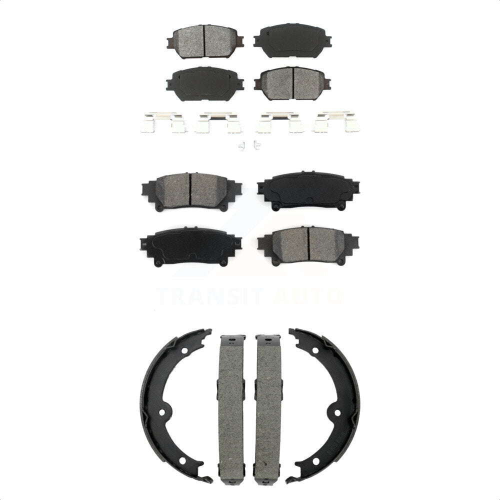 Transit Auto KSN-100952 Disc Brake Pad for 2014 Lexus IS250 - Front and Rear