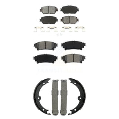 Transit Auto KSN-100952 Disc Brake Pad for 2014 Lexus IS250 - Front and Rear