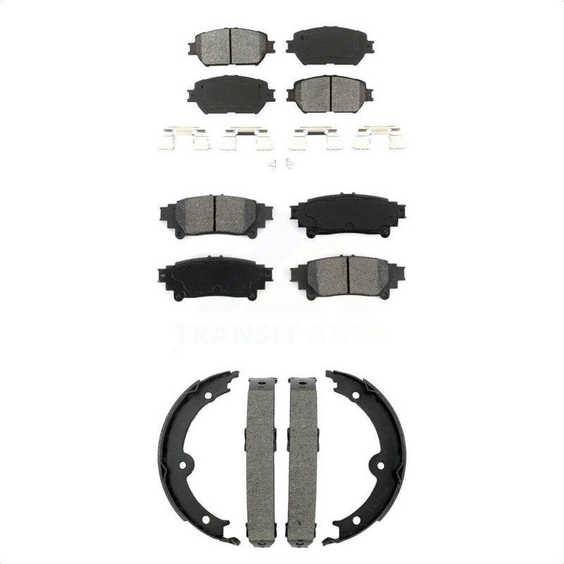 Transit Auto KSN-100952 Disc Brake Pad for 2014 Lexus IS250 - Front and Rear
