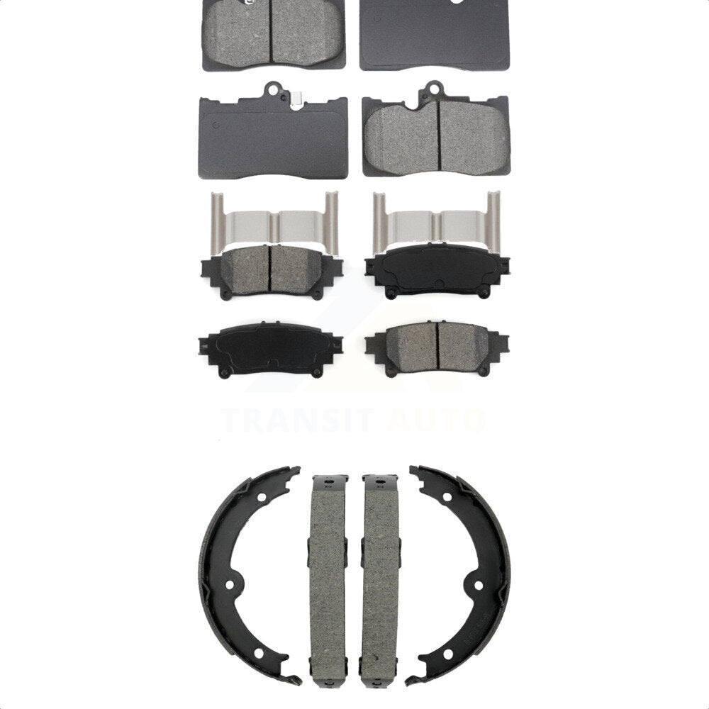 Transit Auto KSN-100953 Disc Brake Pad for 2014-2015 Lexus IS350 - Front and Rear