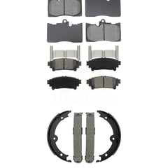 Transit Auto KSN-100953 Disc Brake Pad for 2014-2015 Lexus IS350 - Front and Rear