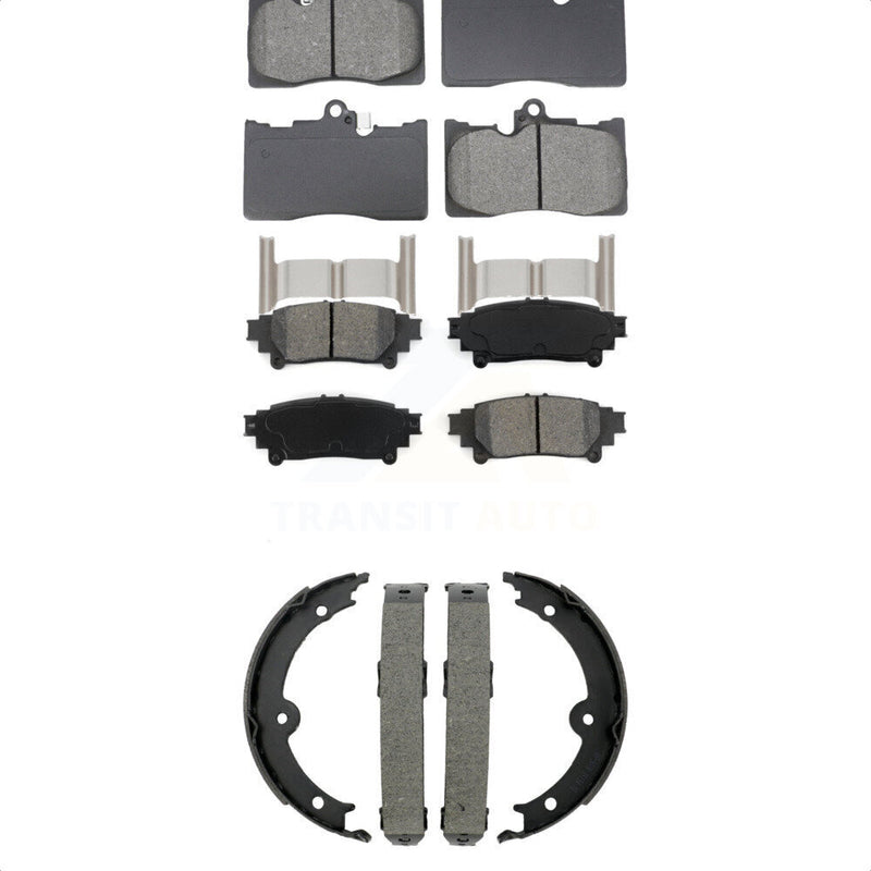 Transit Auto KSN-100953 Disc Brake Pad for 2014-2015 Lexus IS350 - Front and Rear