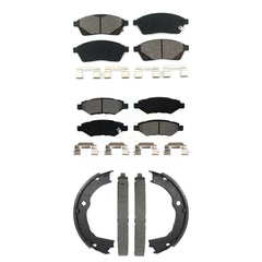 Transit Auto KSN-100954 Disc Brake Pad for 2010-2016 Cadillac SRX - Front and Rear