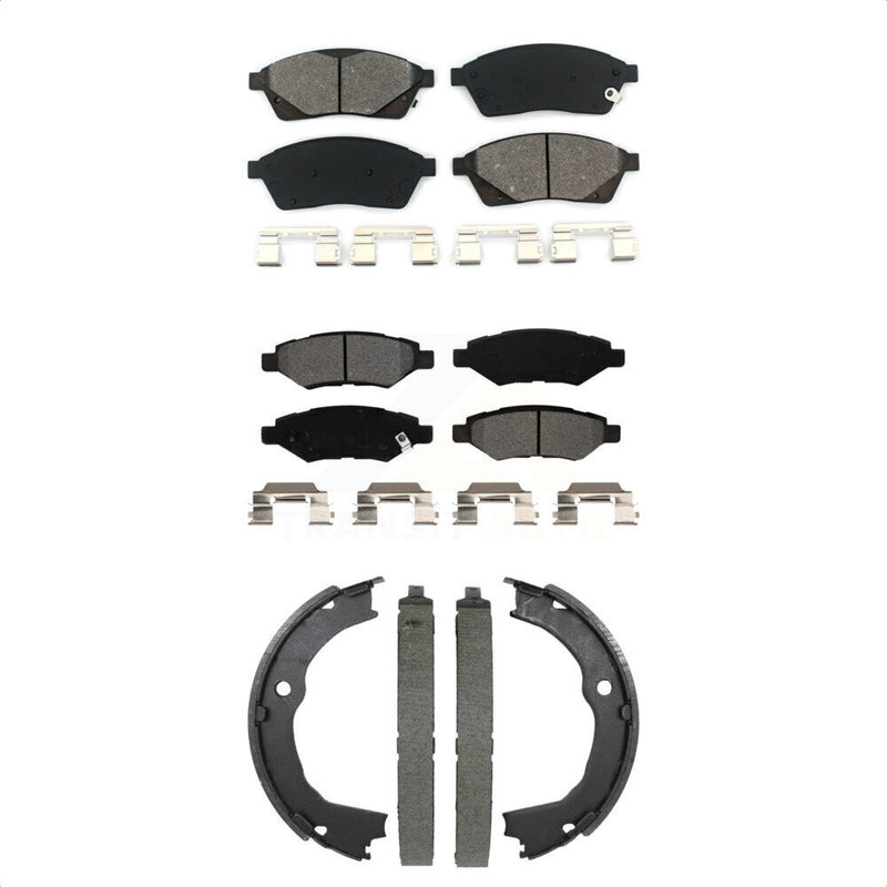 Transit Auto KSN-100954 Disc Brake Pad for 2010-2016 Cadillac SRX - Front and Rear