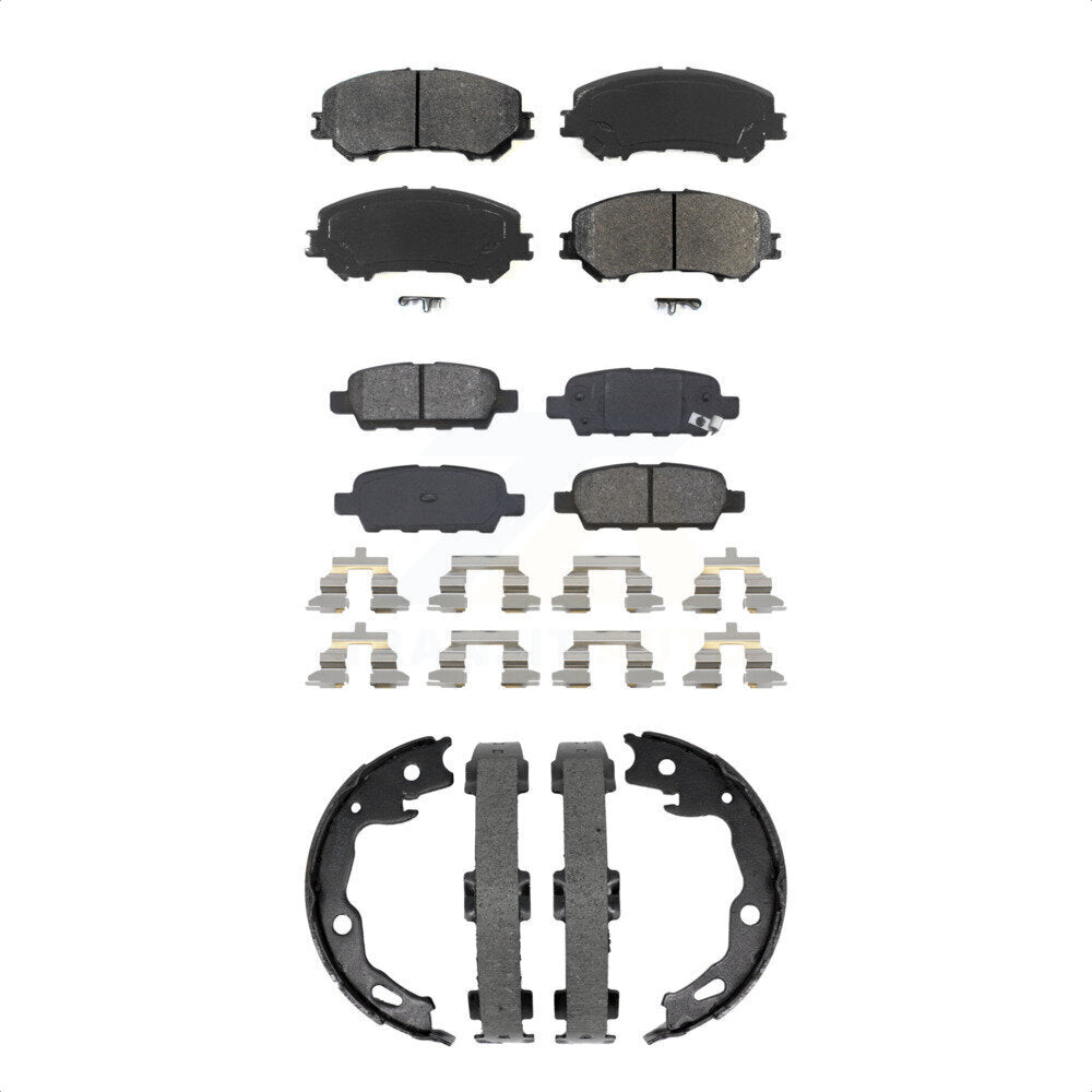 Transit Auto KSN-100955 Disc Brake Pad for 2014-2023 Nissan Qashqai, Nissan Rogue Sport, Nissan Rogue - Front and Rear