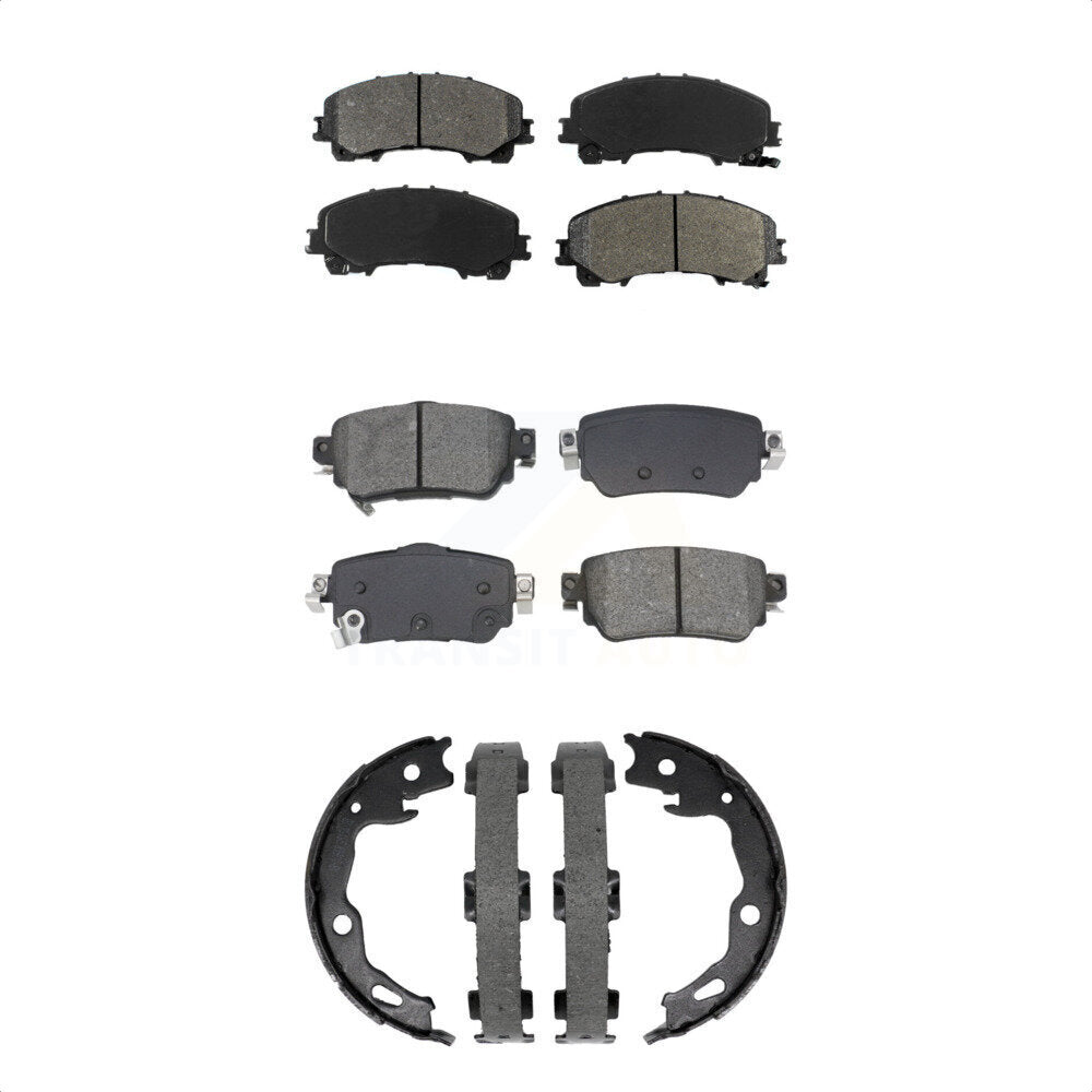 Transit Auto KSN-100957 Disc Brake Pad for 2019 Nissan Rogue - Front and Rear