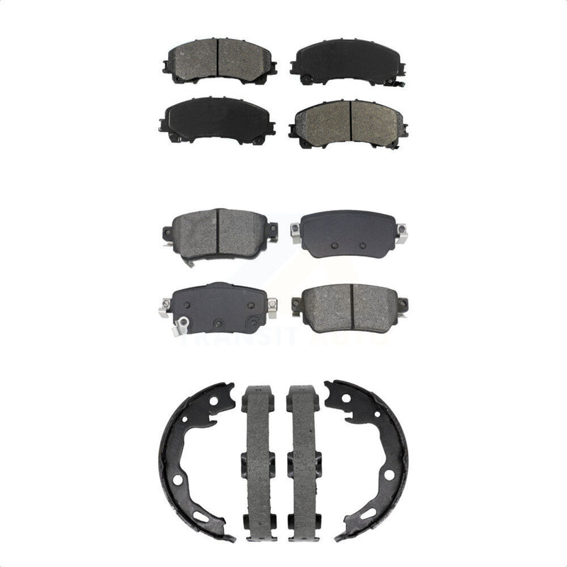 Transit Auto KSN-100957 Disc Brake Pad for 2019 Nissan Rogue - Front and Rear