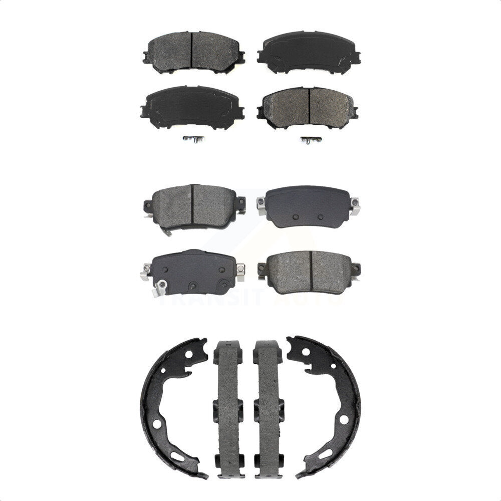 Transit Auto KSN-100958 Disc Brake Pad for 2019-2023 Nissan Qashqai, Nissan Rogue Sport - Front and Rear