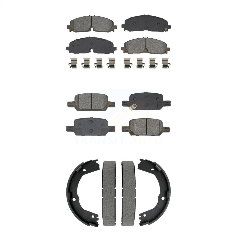 Transit Auto KSN-100960 Disc Brake Pad for 2021-2022 Chevrolet Colorado, GMC Canyon - Front and Rear