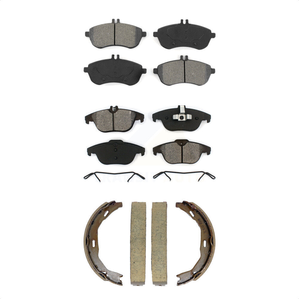 Transit Auto KSN-100961 Disc Brake Pad for 2008-2015 Mercedes-Benz C250, Mercedes-Benz C230, Mercedes-Benz C300 - Front and Rear
