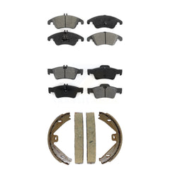 Transit Auto KSN-100963 Disc Brake Pad for 2010-2016 Mercedes-Benz E400, Mercedes-Benz CLS400 and More - Front and Rear
