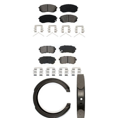 Transit Auto KSN-100967 Disc Brake Pad for 2016-2020 Kia Optima - Front and Rear