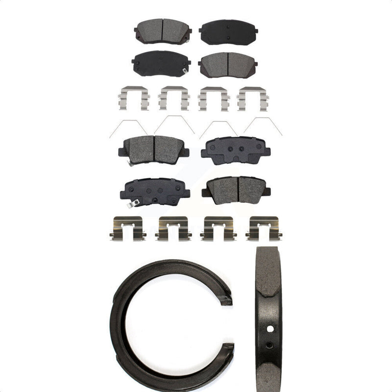 Transit Auto KSN-100968 Disc Brake Pad for 2016 Kia Optima - Front and Rear