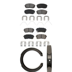 Transit Auto KSN-100969 Disc Brake Pad for 2016-2020 Kia Optima - Front and Rear