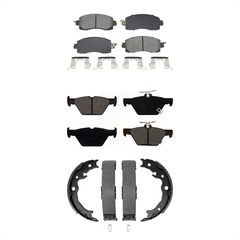 Transit Auto KSN-100972 Disc Brake Pad for 2019-2022 Subaru Crosstrek - Front and Rear