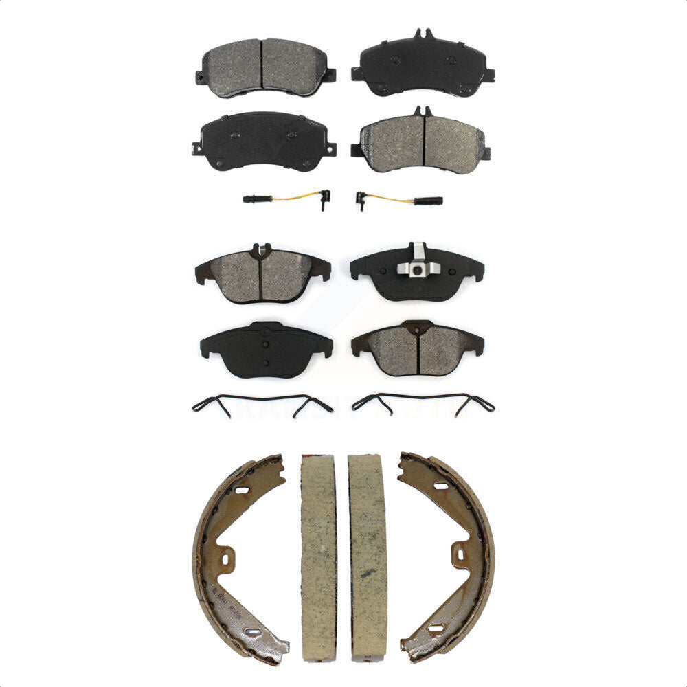 Transit Auto KSN-100973 Disc Brake Pad for 2010-2015 Mercedes-Benz GLK250, Mercedes-Benz GLK350 - Front and Rear