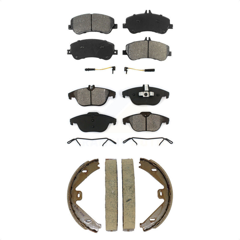 Transit Auto KSN-100973 Disc Brake Pad for 2010-2015 Mercedes-Benz GLK250, Mercedes-Benz GLK350 - Front and Rear