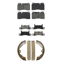 Transit Auto KSN-100974 Disc Brake Pad for 2011-2017 Volkswagen Touareg - Front and Rear
