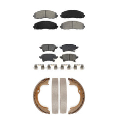 Transit Auto KSN-100976 Disc Brake Pad for 2020-2022 Jeep Wrangler, Jeep Gladiator - Front and Rear